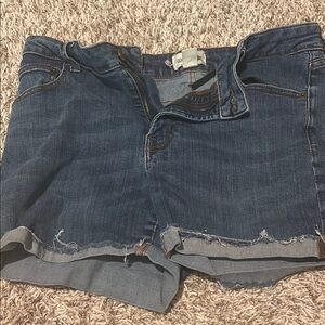 Goodthreads Blue Jean Shorts Classic Cut-Off Style